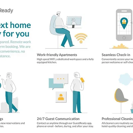 Guestready - Loft Croix-paquet Pour 2 Apartment